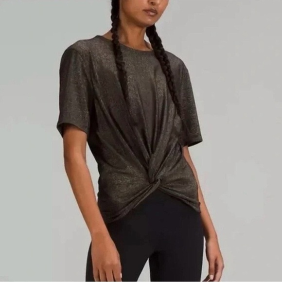 Lululemon Crescent Tee Spark -special edition, size 4 - Picture 3 of 8